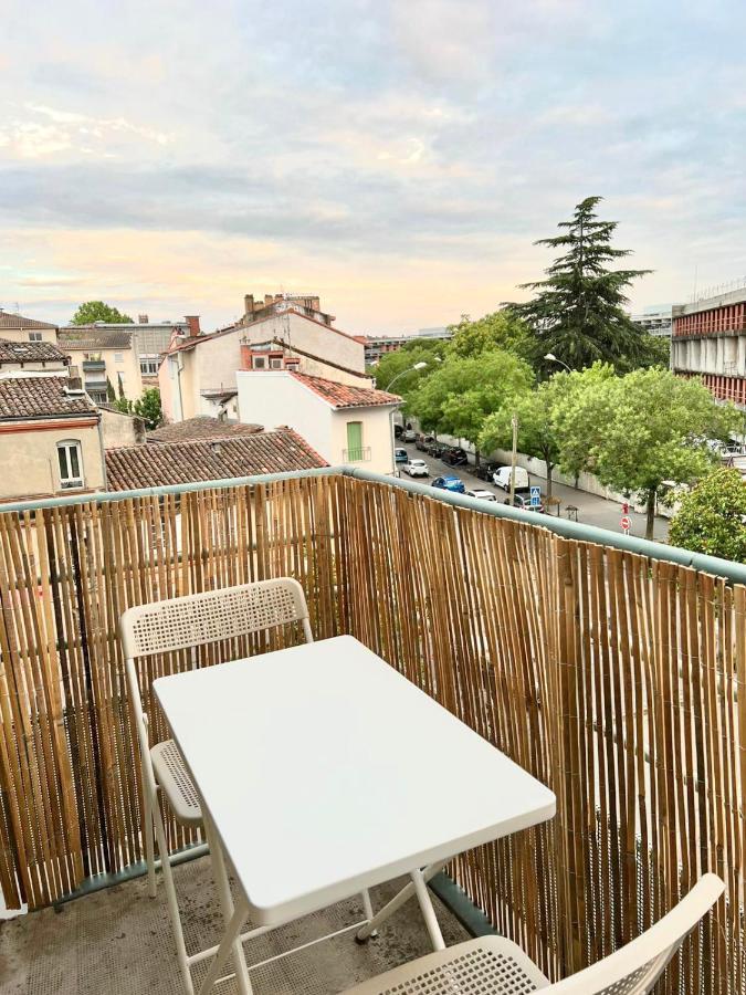 Studio Chill Spot Avec Balcon - 6 Min Capitole- Metro Compans A 2 Min - Wifi & Entree Autonome Toulouse Kültér fotó